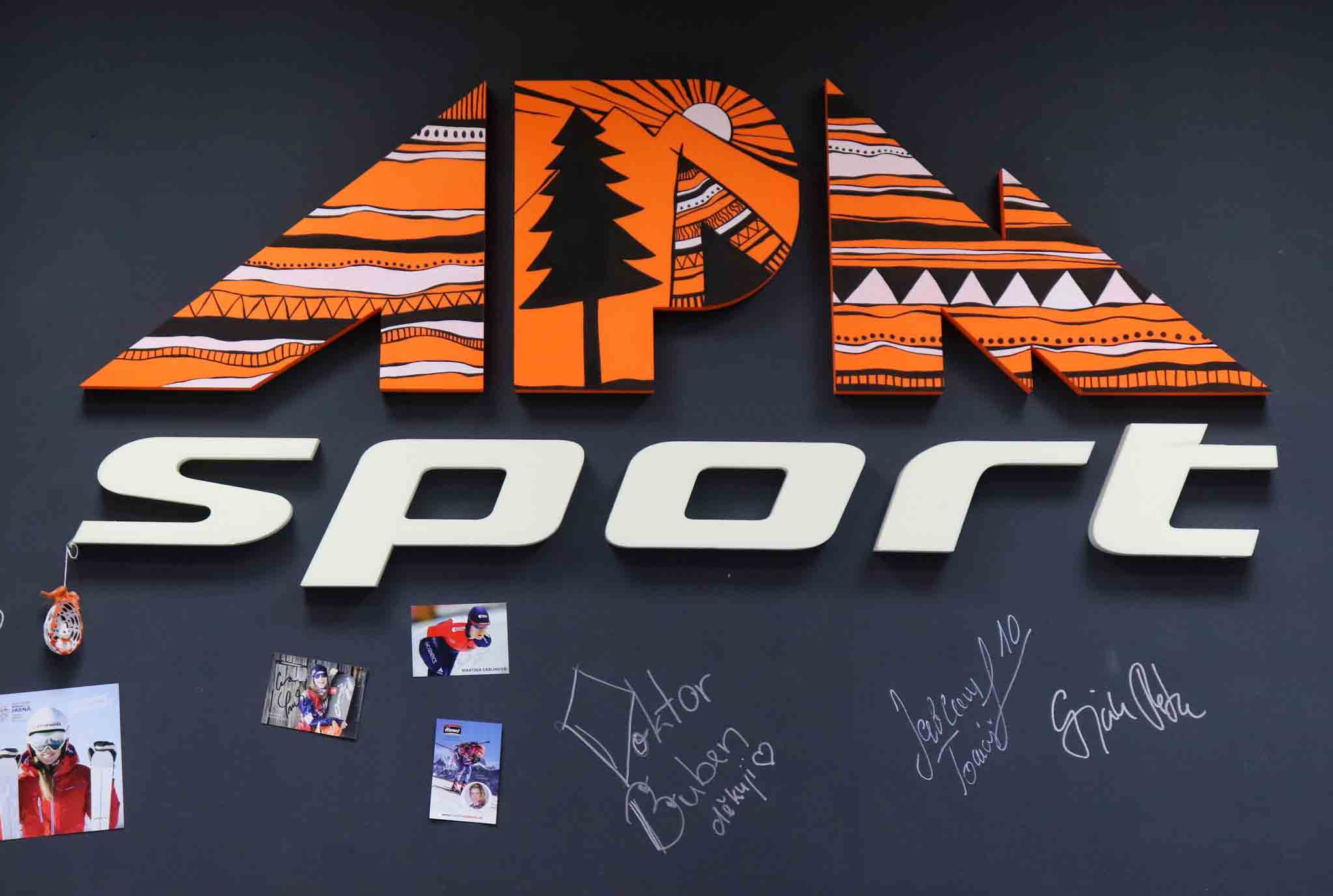 APMsport.cz logo z prodejny